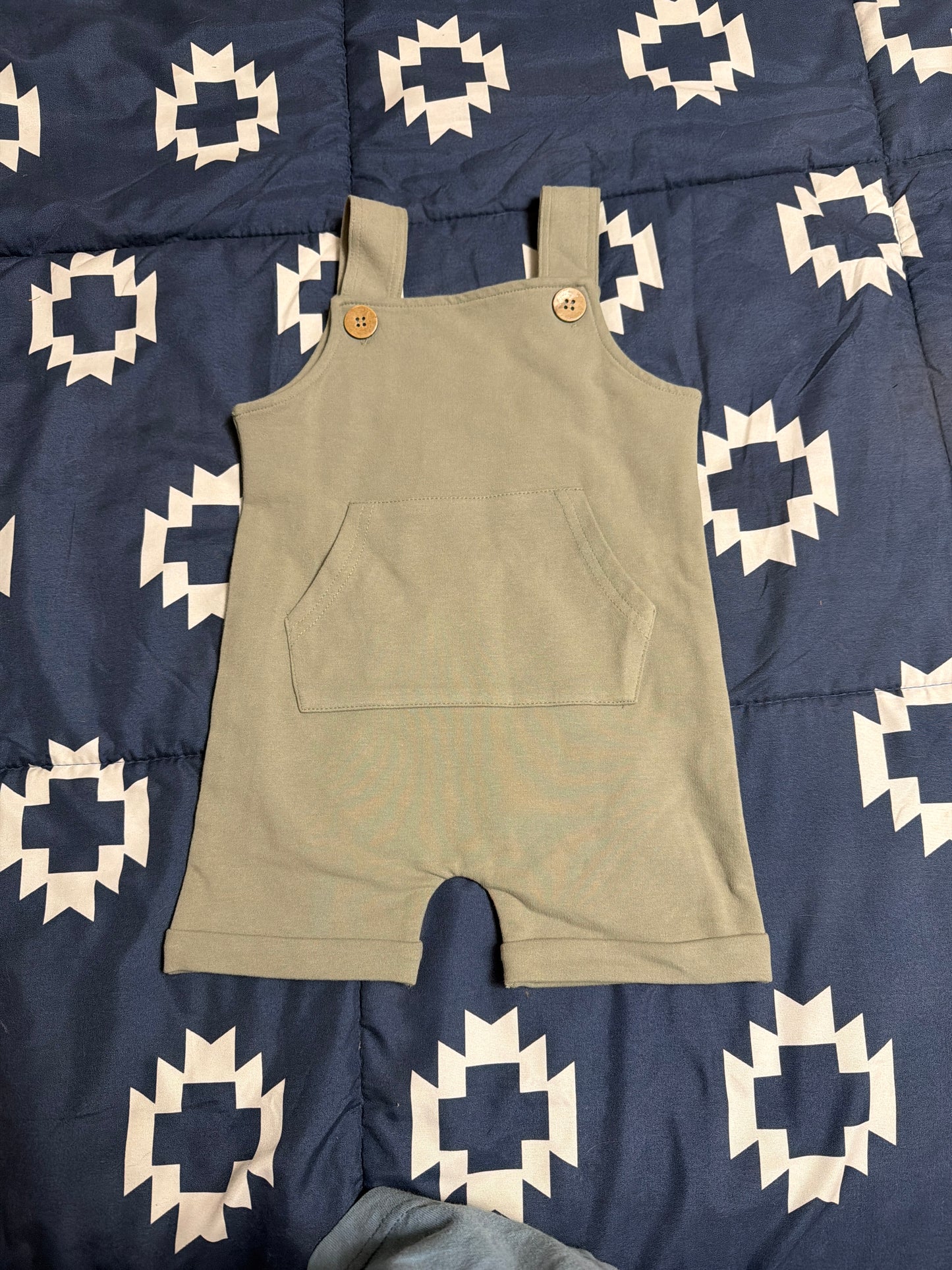 Olive Green overalls