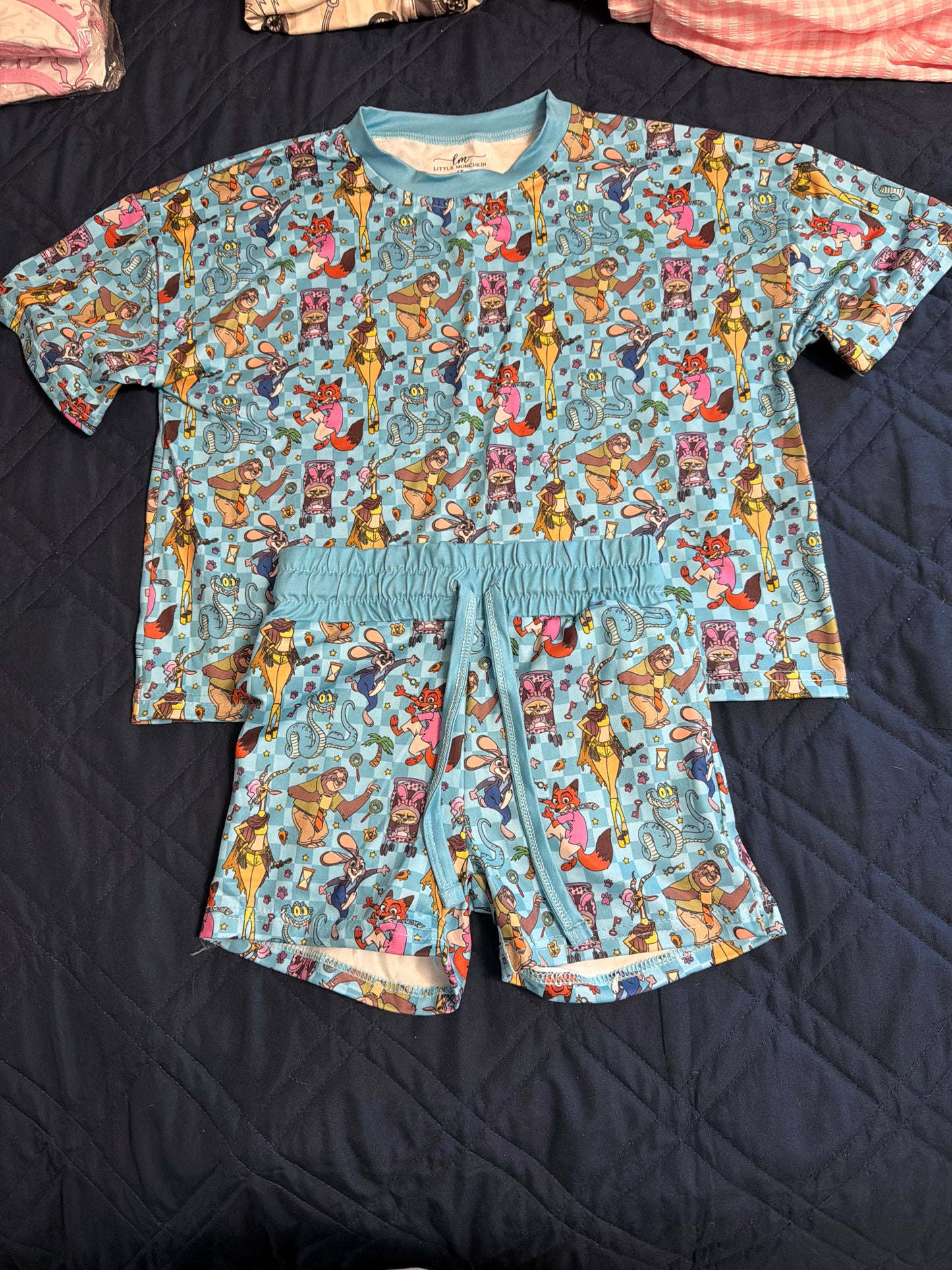 Zootopia set milk silk