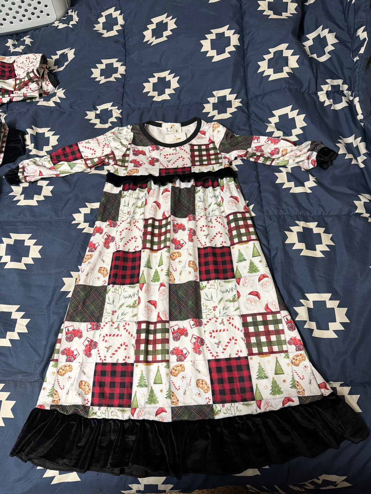 Patchwork Farm maxi dress