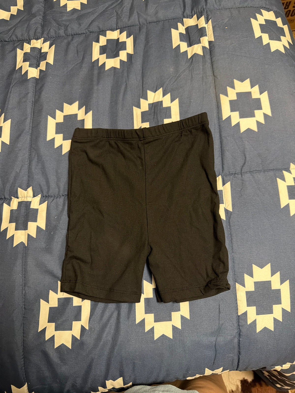 Black twirl shorts hi Mila and Rose