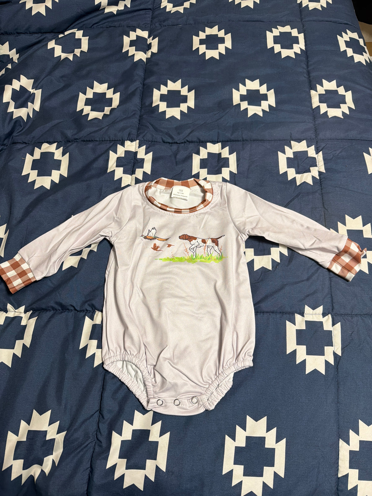 LS pheasant romper