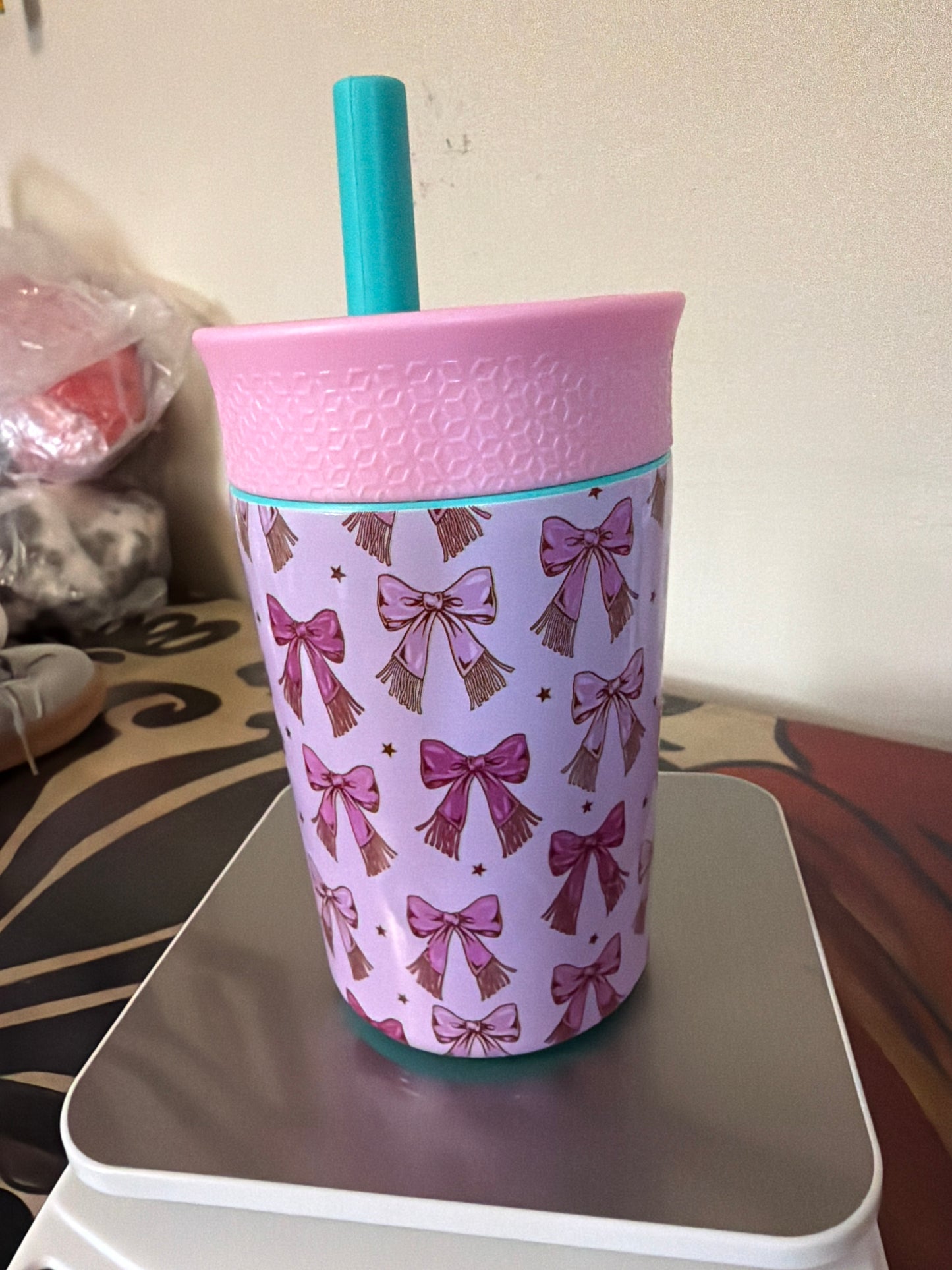 Pink Bow cup