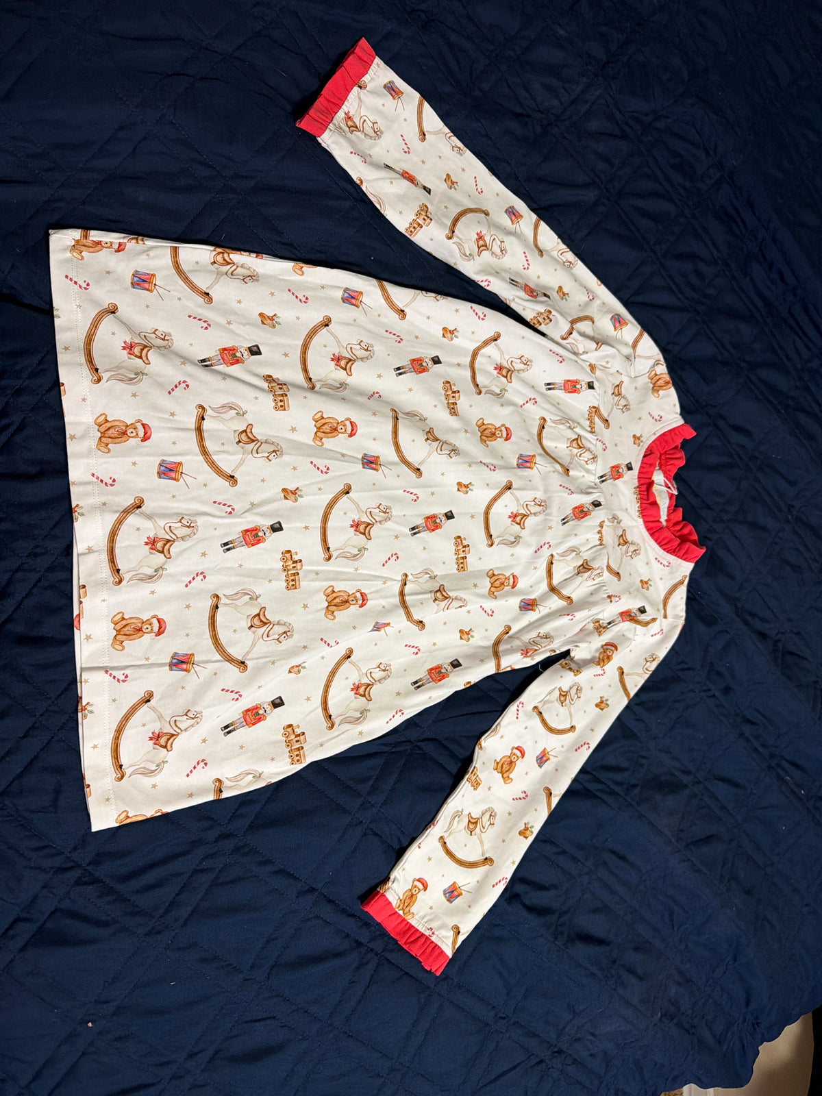 Merry Christmas gown by the oaks apparel company