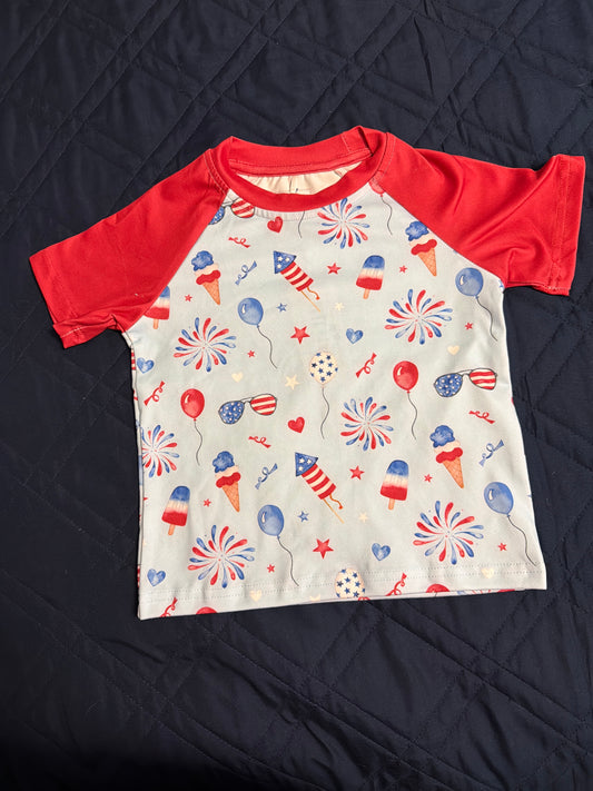 USA all day boy shirt
