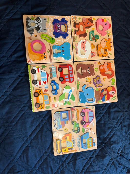 Wooden puzzles