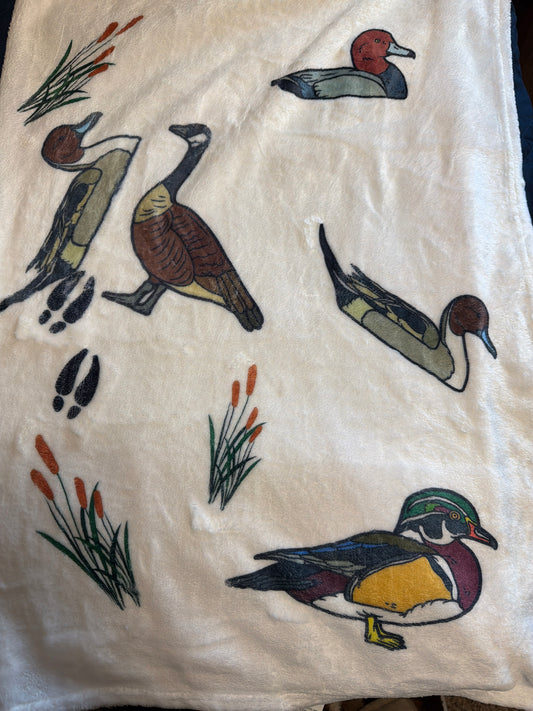 30 x 40 water foul and turkey blanket